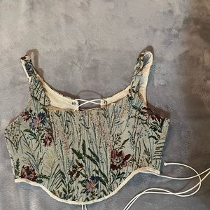 Floral Corset Top